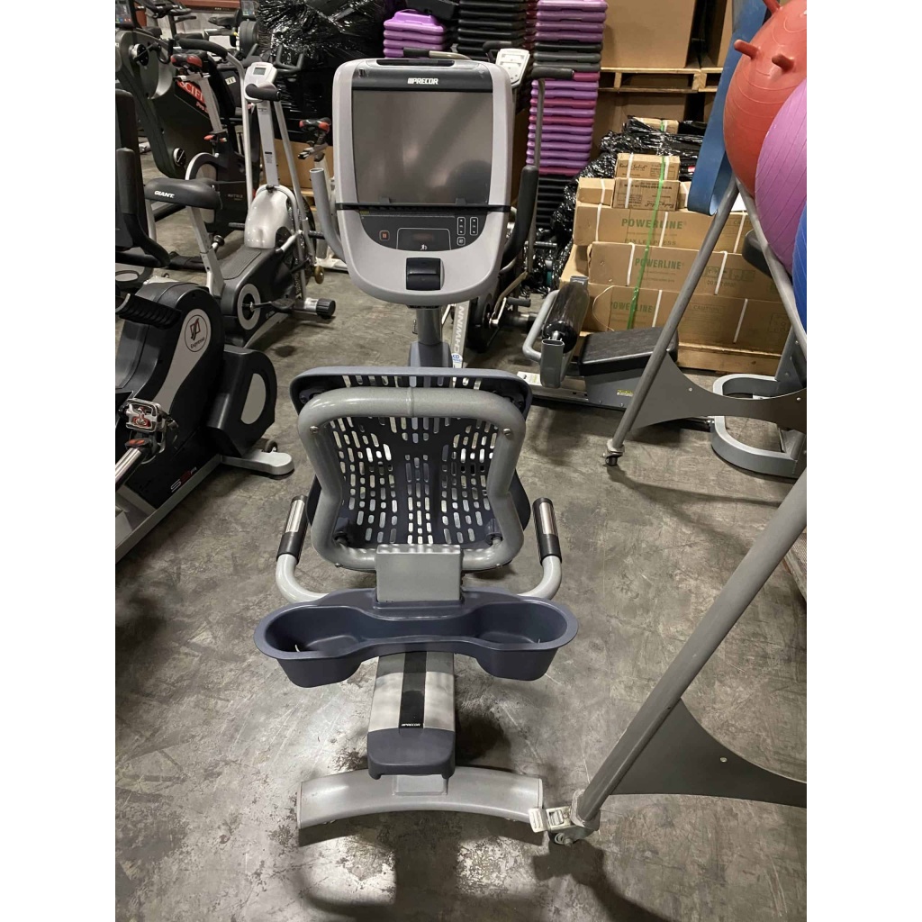 Precor 885 Reading Rack Precor RBK 885 P30 Recumbent Bike | P4P Fitness Equipment