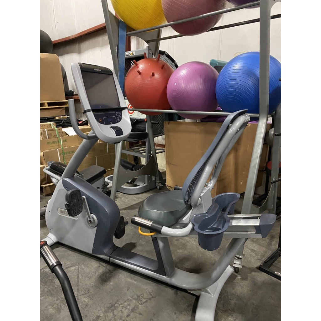 Precor 885 Reading Rack Precor RBK 885 P30 Recumbent Bike | P4P Fitness Equipment