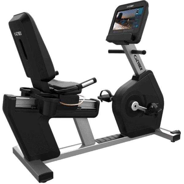 cybexR Series Recumbent 70T console threequarter view 1