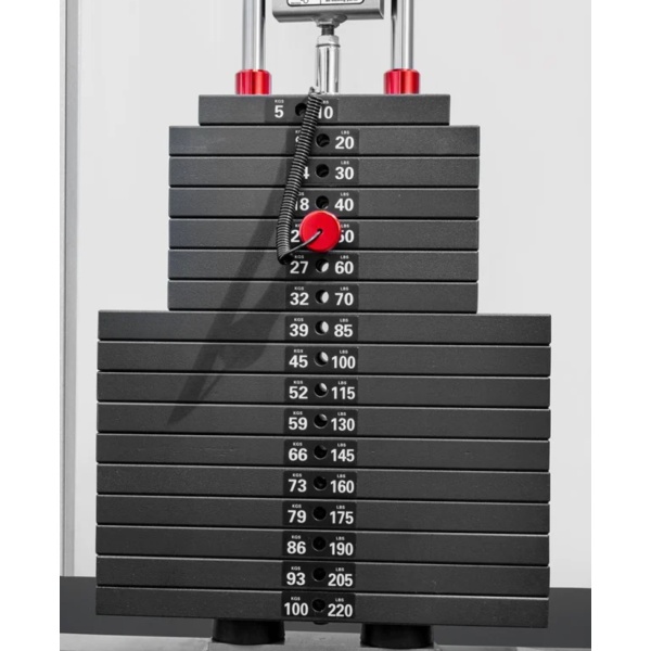 functional trainer weight stack